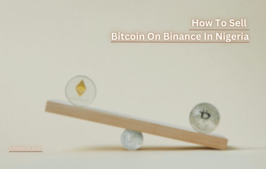 Sell Bitcoin on binance