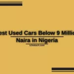 Cars Below 9 Million Naira