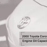 2000 Corolla Engine Oil Capacity