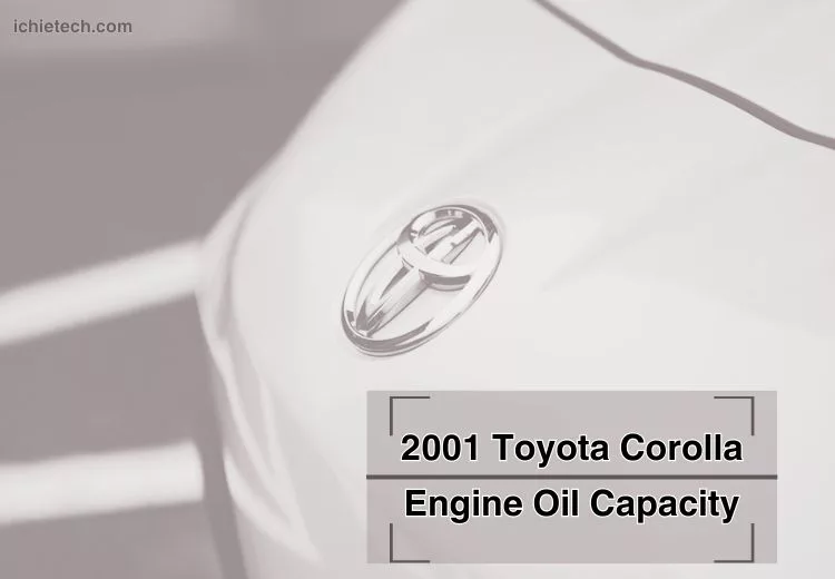 2001 Corolla Engine Oil Capacity