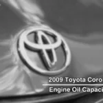 2009 Corolla Engine Oil Capacity