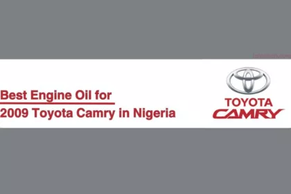 Engine Oil for 2009 Toyota Camry