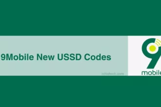 New 9Mobile USSD Codes
