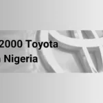 Toyota Camry 2000 Price