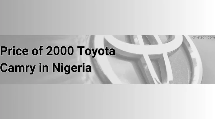 Toyota Camry 2000 Price